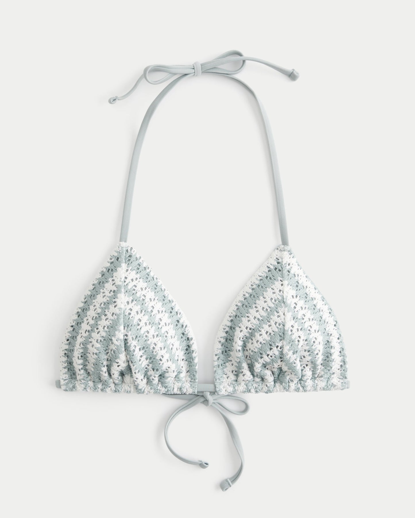 Delicate Crochet Triangle Bikini