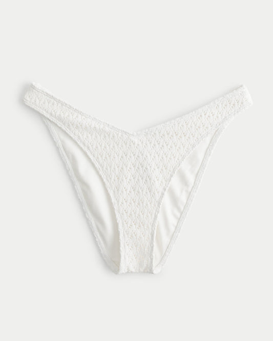 Boho-Inspired High-Cut Bikini Bottom
