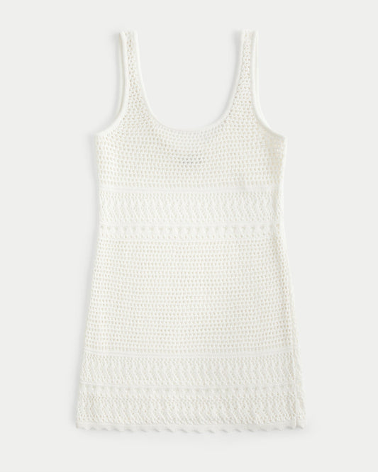 Crochet Cover-Up Dress