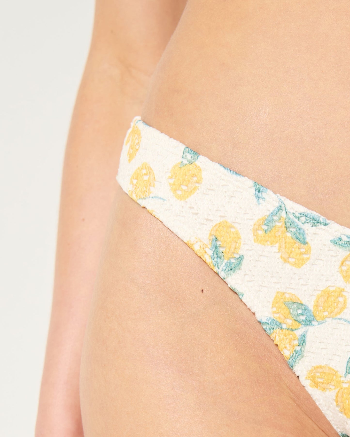 Boho-Inspired High-Cut Bikini Bottom