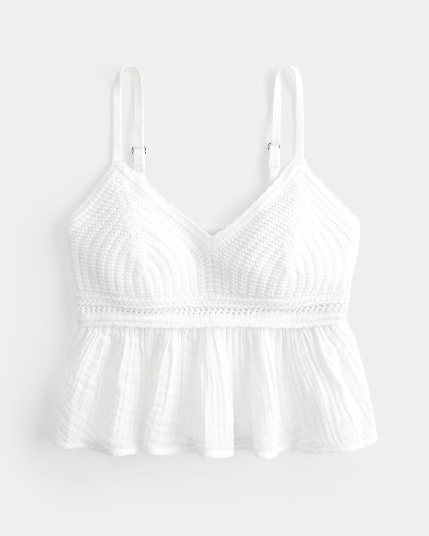 Easy Crochet Babydoll Top