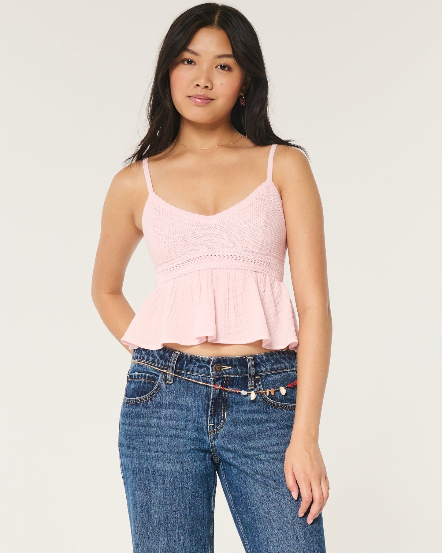 Easy Crochet Babydoll Top